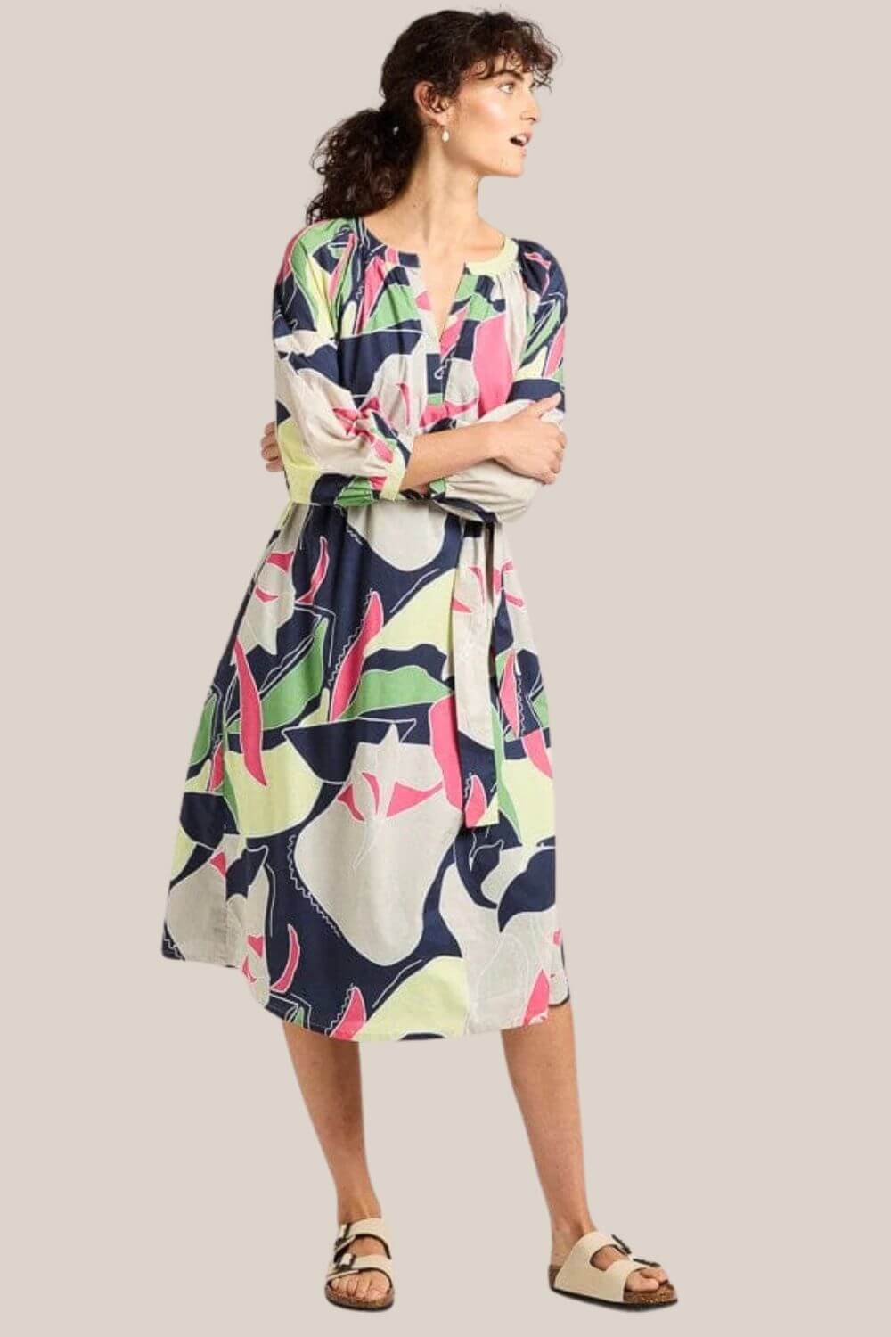 Yarra Trail Abstract Dress