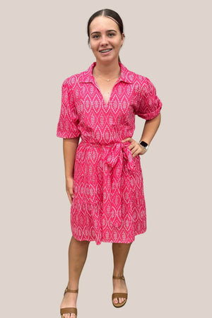 Schiffly Short Dress