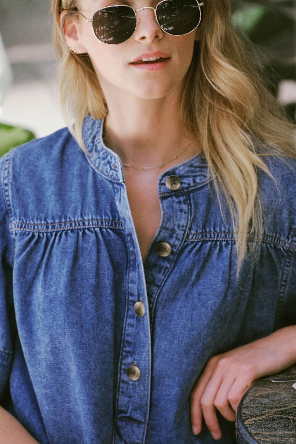 Ceres Life Half Placket Tunic Dress