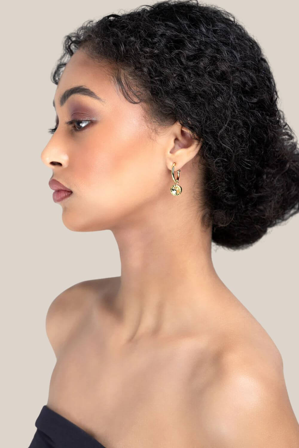 Liberte Sara Clear Earring