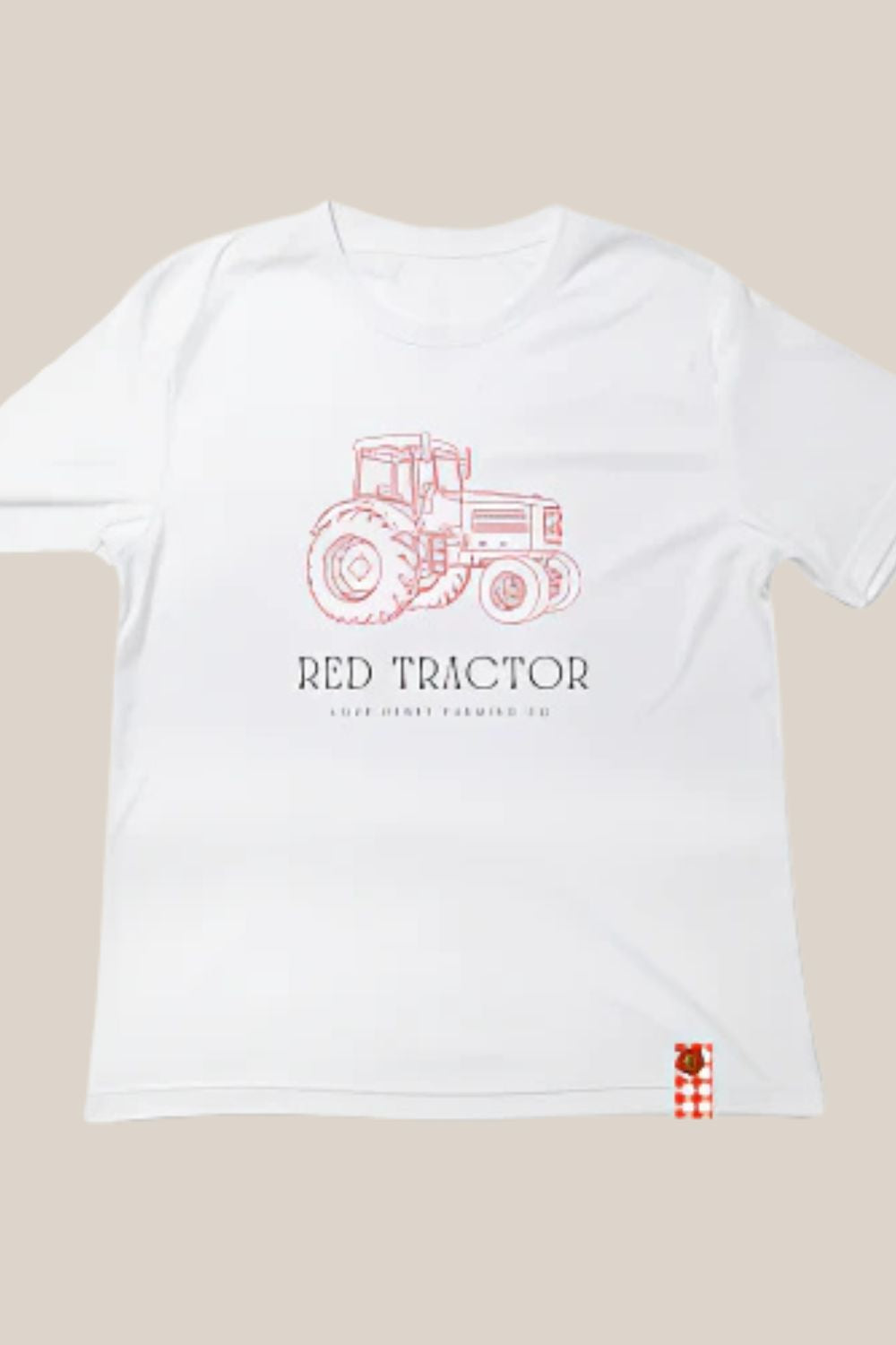 Love Henry Boys Red Tractor Tee