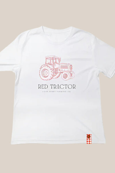 Love Henry Boys Red Tractor Tee