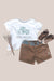 Love Henry Baby Boys Green Tractor Tee