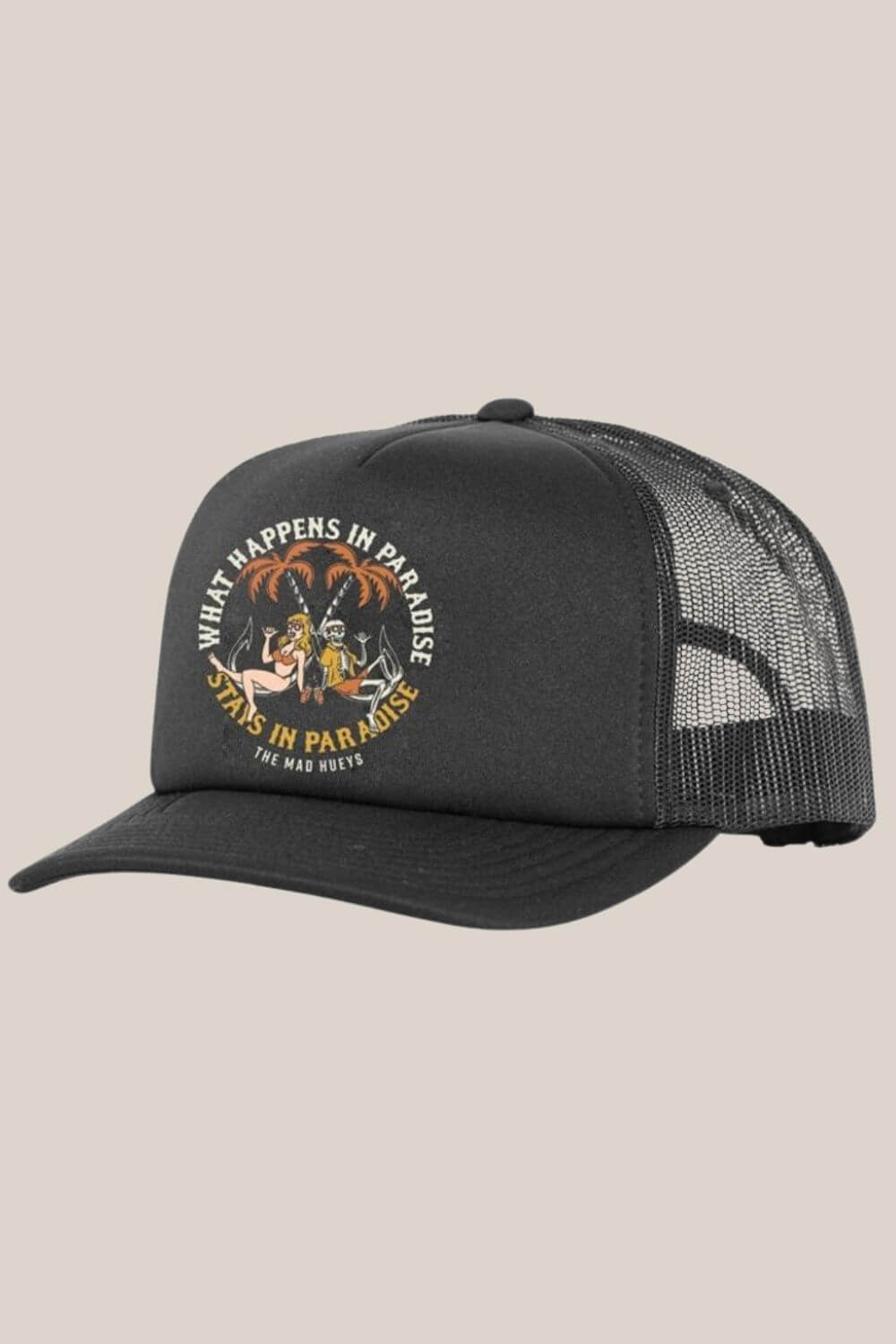 The Mad Hueys What Happens in Paradise Trucker