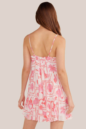 Mink Pink Bria Tiered Mini Dress