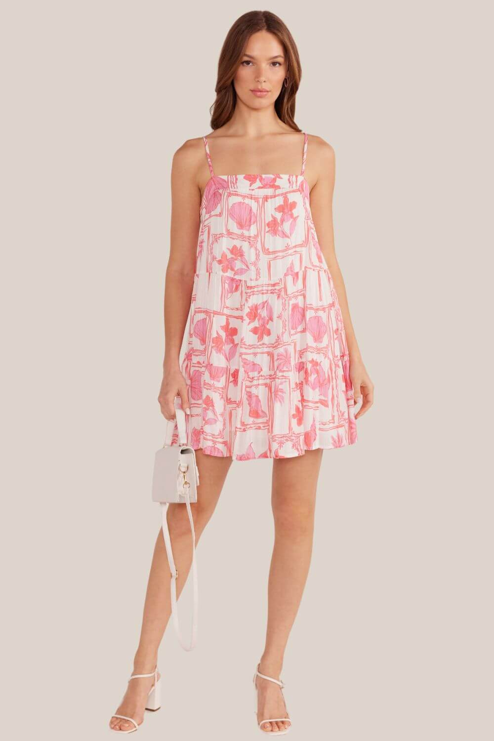 Mink Pink Bria Tiered Mini Dress