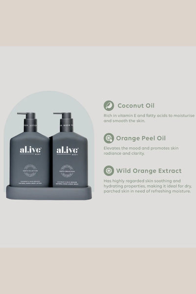 Al.ive Coconut & Wild Orange Duo