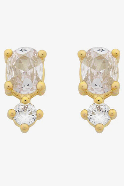 Liberte Nico CZ Stud Earring