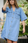 Ceres Life Relaxed Shirt Dress