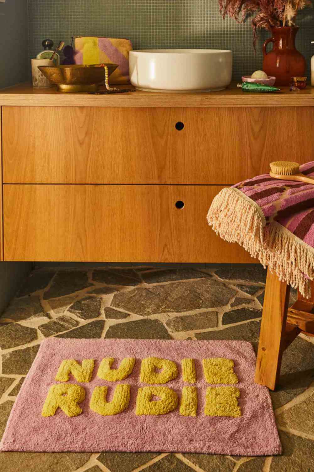 Sage x Clare Bath Mat Mini