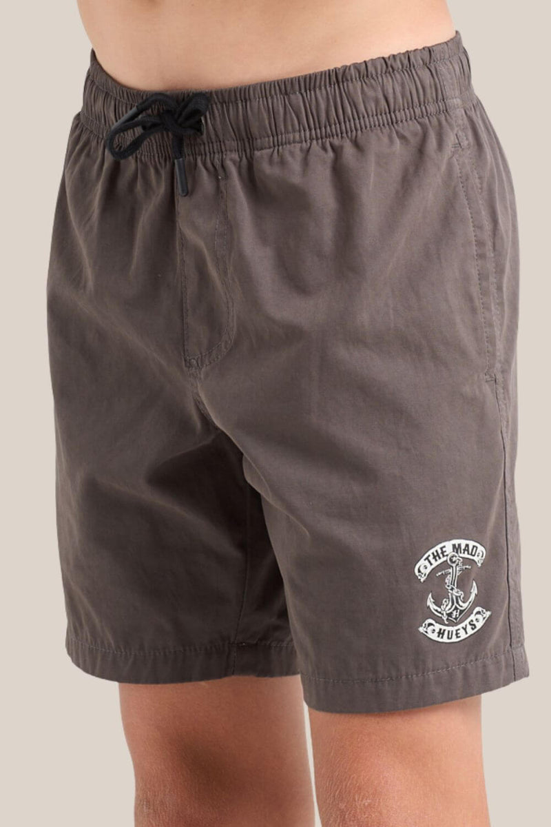 The Mad Hueys Scull Anchor Youth Volley Short