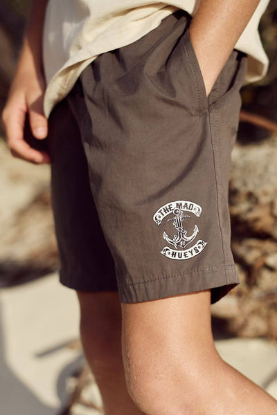 The Mad Hueys Scull Anchor Youth Volley Short