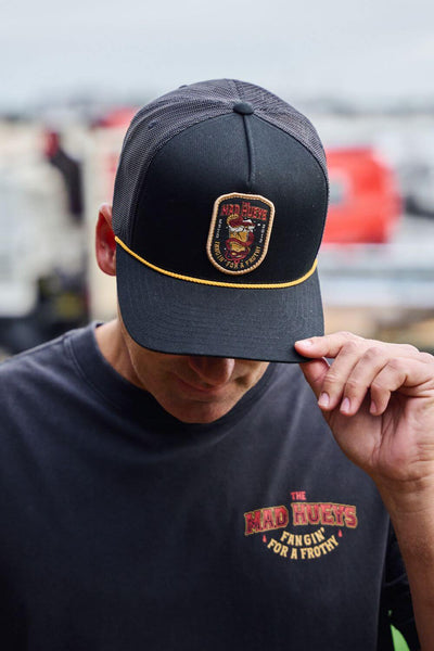 The Mad Hueys Fangin Twill Trucker