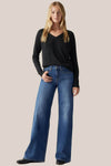 Levis Womens 318 Shaping Wide Leg Jean