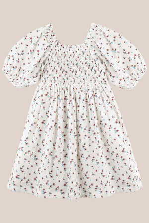 Designer Kidz Evie Puff Sleeve Dress