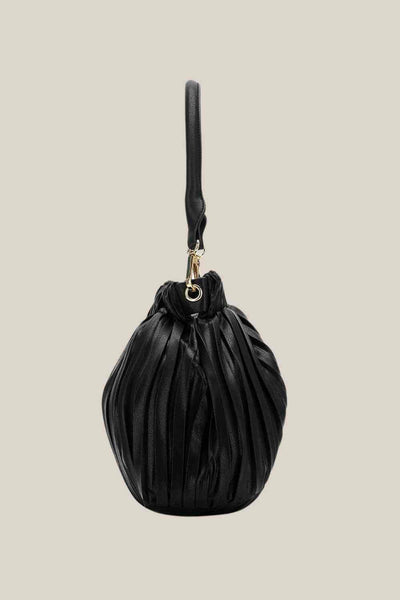 Black Caviar Rosetta Shoulder/Crossbody Bag