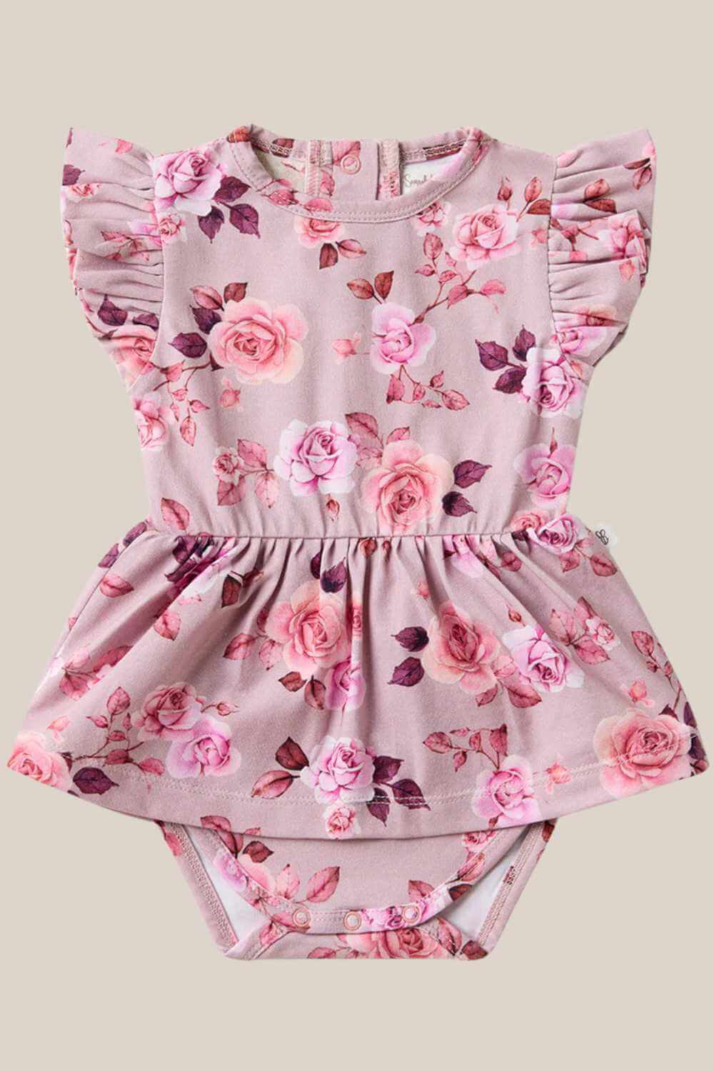 Snuggle Hunny Blossom Short Sleeve Organic Dress