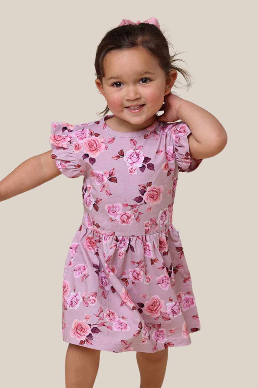 Snuggle Hunny Blossom Short Sleeve Organic Dress