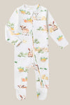 Snuggle Hunny Farm Organic Snuggle Sleepsuit Zip Footie