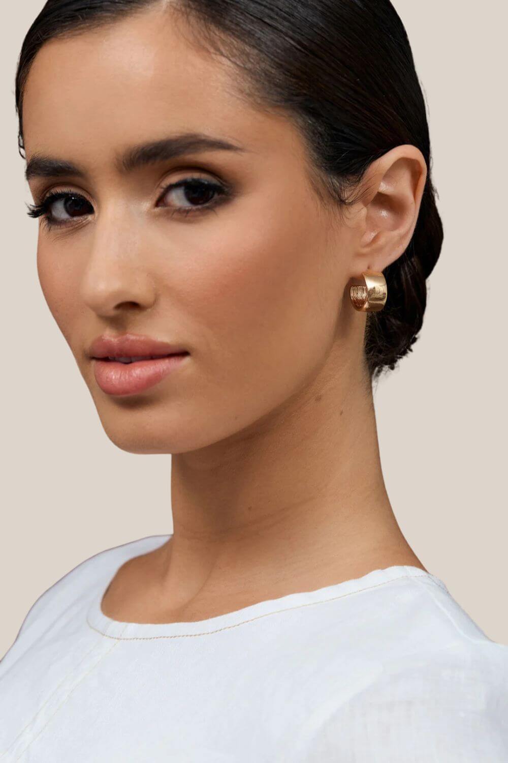 Adorne Mini Metal Everyday Hoops