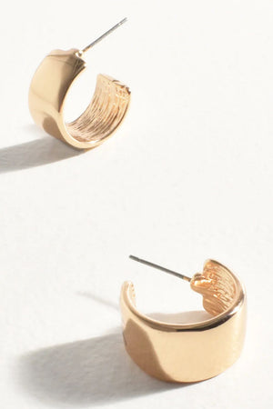 Adorne Mini Metal Everyday Hoops