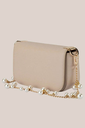Olga Berg Lyla Pearl Shoulder Bag