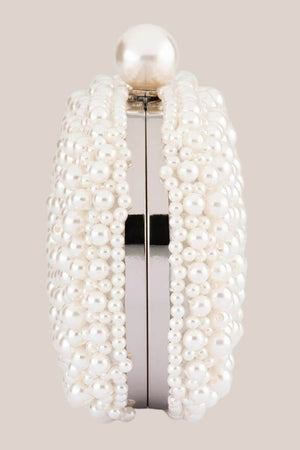 Olga Berg Valentina Pearl Clutch