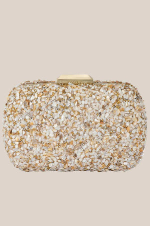 Olga Berg Savannah Pebble Clutch