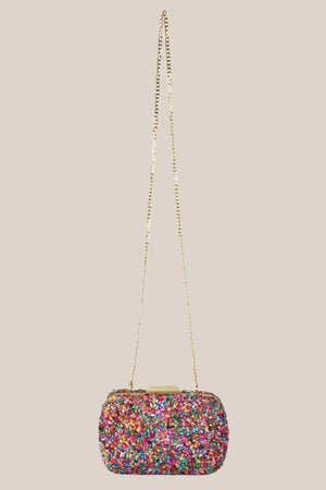 Olga Berg Savannah Pebble Clutch