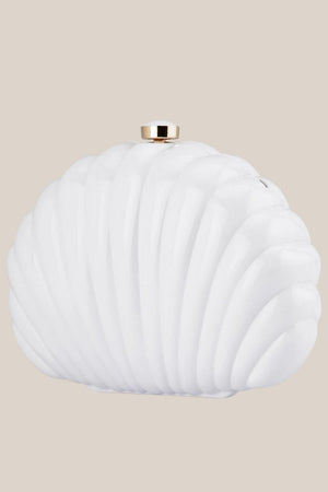 Olga Berg Pauly Shell Clutch