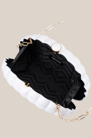 Olga Berg Pauly Shell Clutch