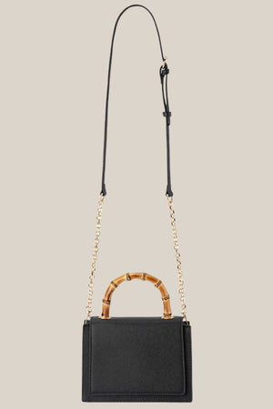 Olga Berg Harley Bamboo Handle Bag