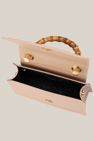 Olga Berg Harley Bamboo Handle Bag
