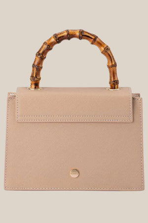 Olga Berg Harley Bamboo Handle Bag