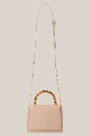 Olga Berg Harley Bamboo Handle Bag