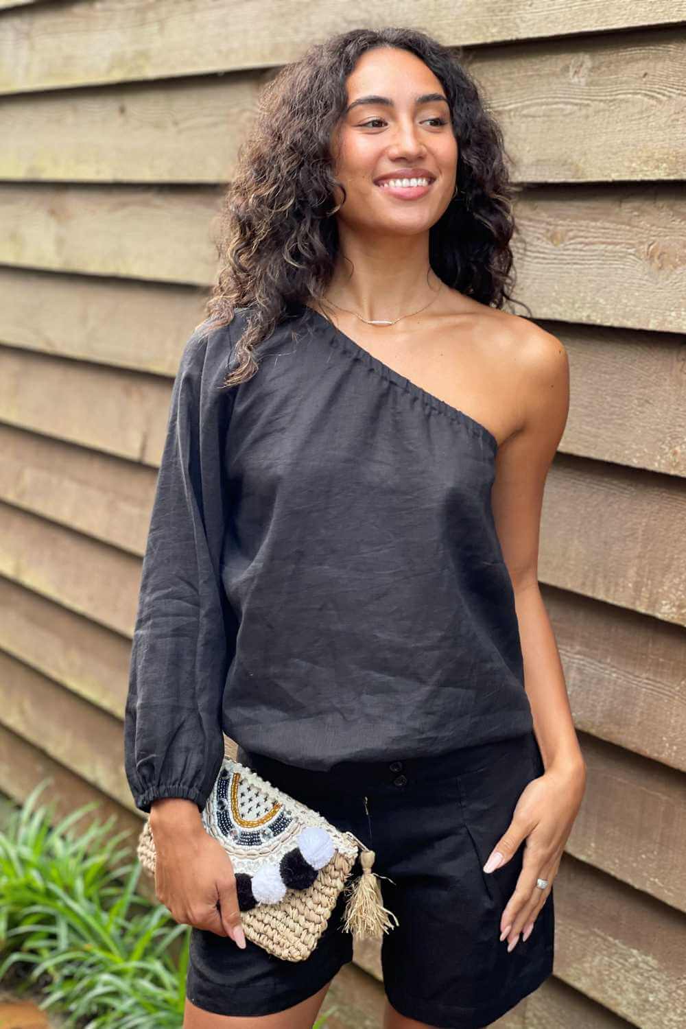 Coconinya Linen Poppy Top