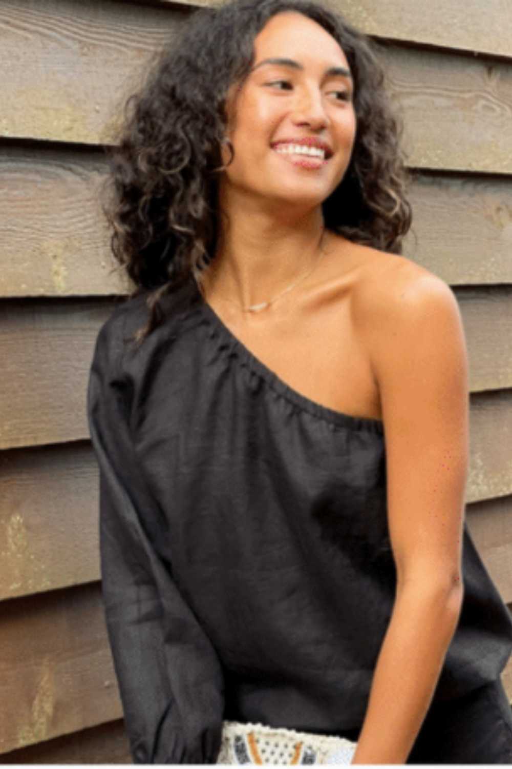 Coconinya Linen Poppy Top