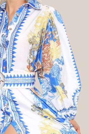 China Doll Euro Maxi Dress