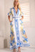 China Doll Euro Maxi Dress