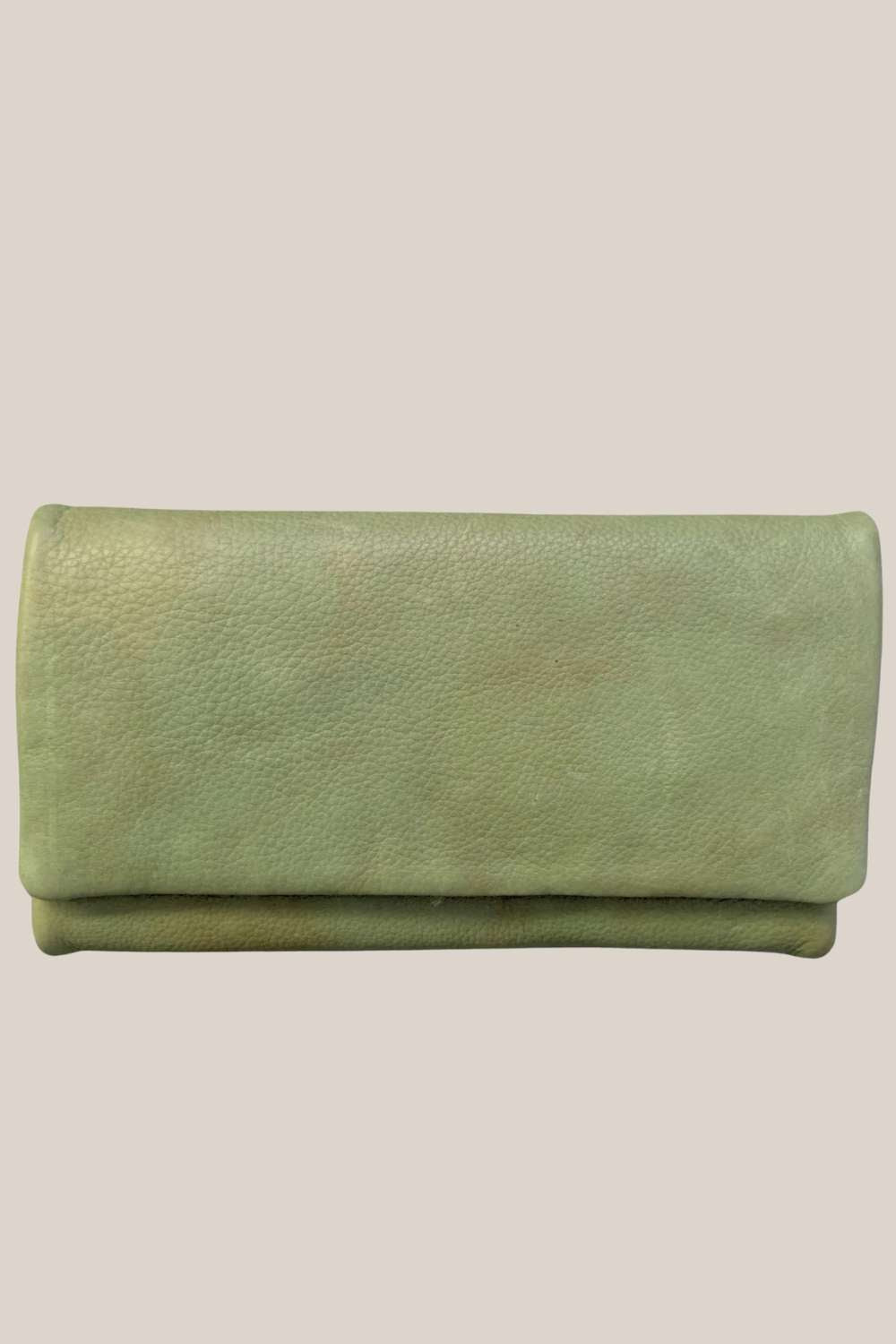 Houston Fashions Small Ladies Leather Trifold Purse