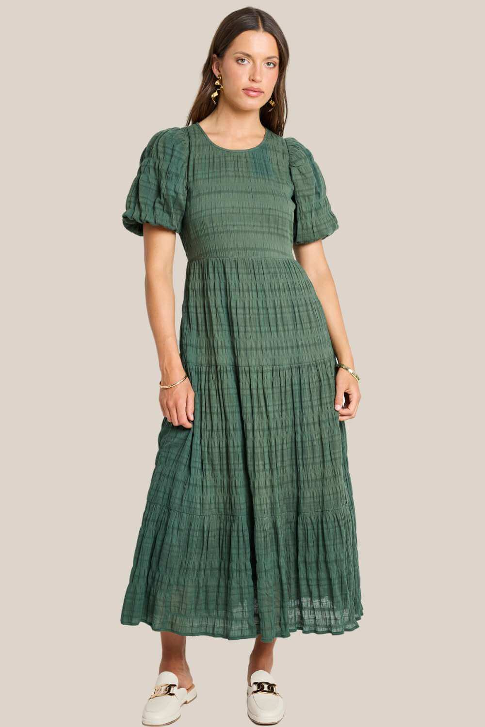 Graceful Tiered Maxi Dress