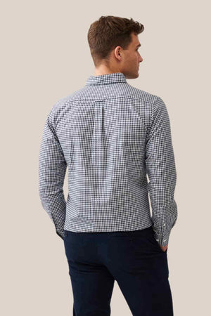 Rodd & Gunn Mens Gunn Check Oxford Sports Fit Shirt