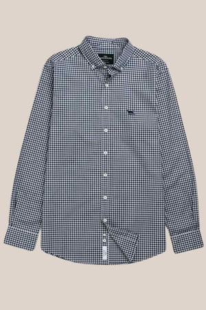 Rodd & Gunn Mens Gunn Check Oxford Sports Fit Shirt