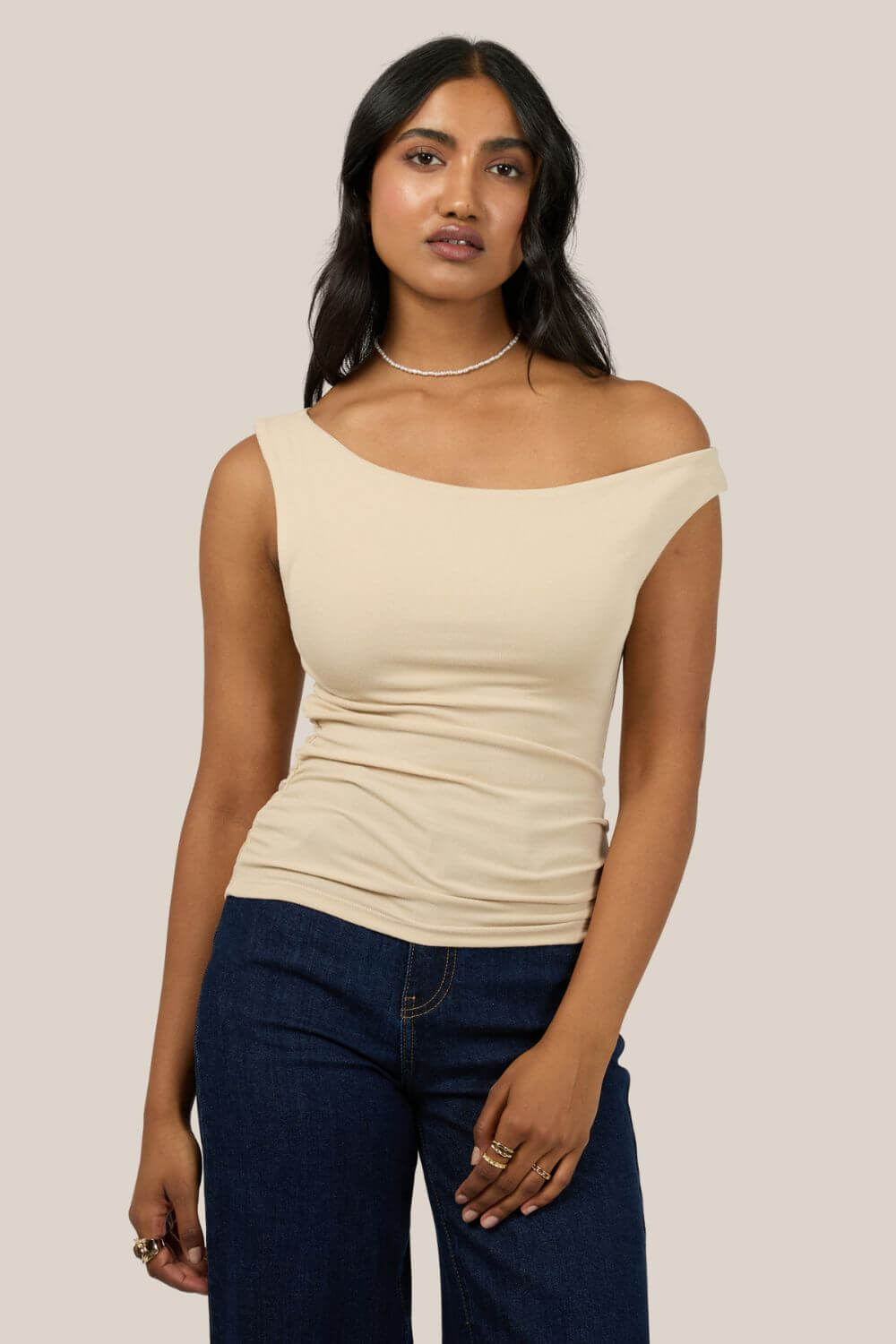 All About Eve Kylie Off Shoulder Top