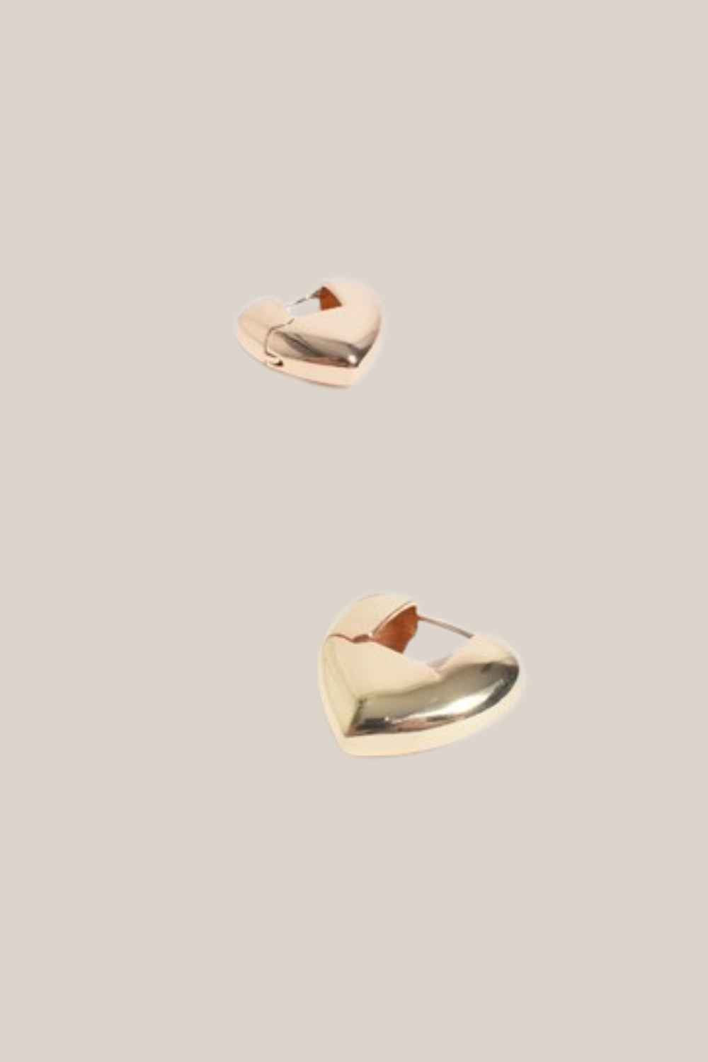 Adorne Mini Heart Drop Earrings