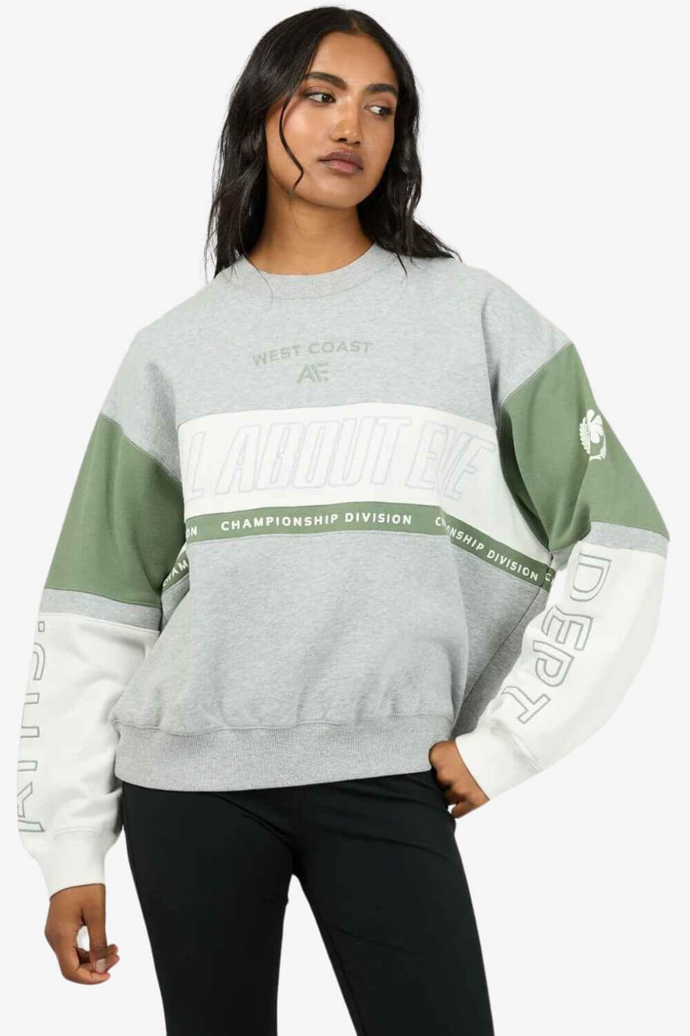 All About Eve Performance Slouch Crew