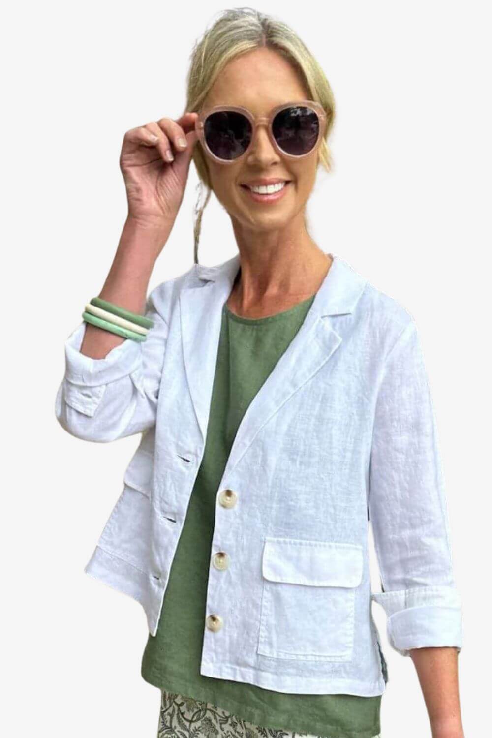 Gordon Smith Danielle Linen Jacket