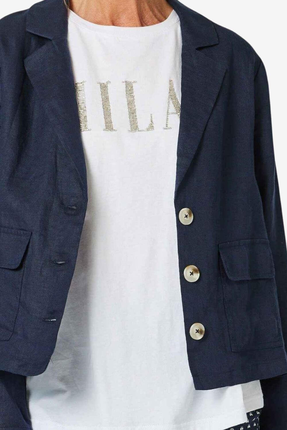 Gordon Smith Danielle Linen Jacket