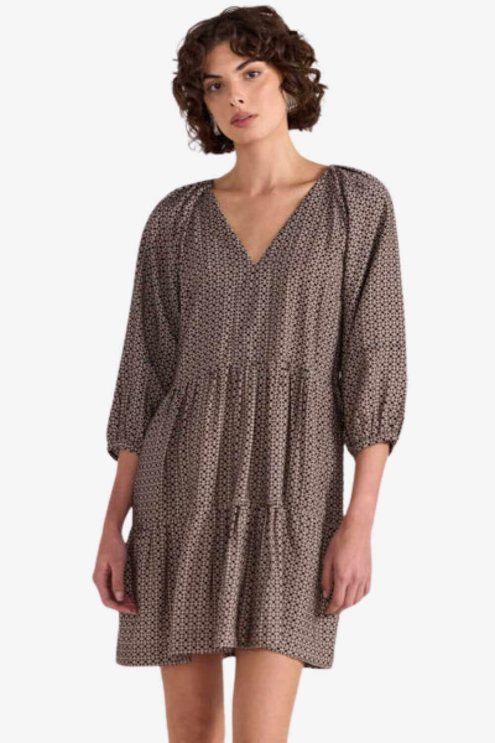 Staple the Label Calla Tiered Mini Dress