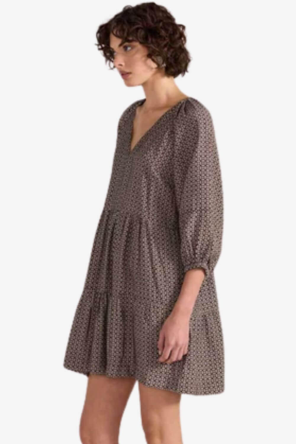 Staple the Label Calla Tiered Mini Dress